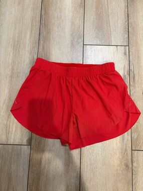 all in motion Red Performance Athletic Shorts